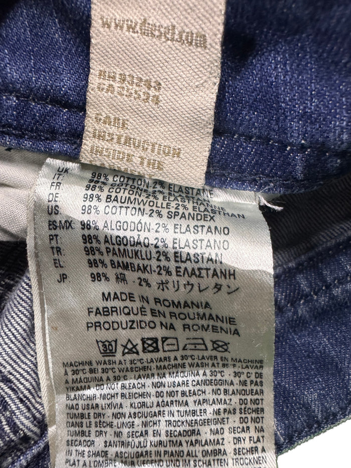 Diesel Thommer Jeans Blue Streetwear Cotton Elastane Slim Skinny