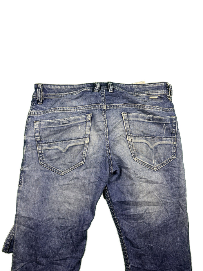 Diesel Thommer Jeans Blue Streetwear Cotton Elastane Slim Skinny