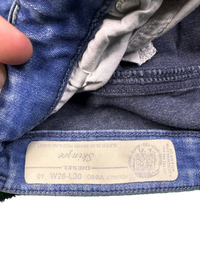 Diesel Shioner skinny jeans blue men streetwear