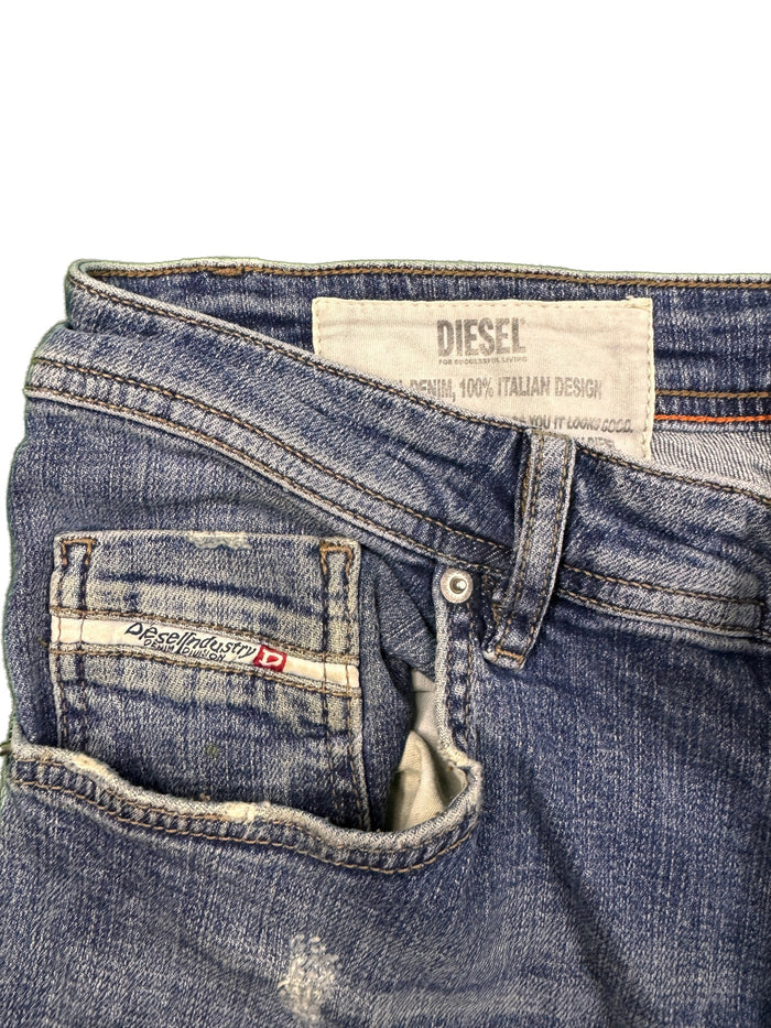Diesel Jeans Blue Streetwear Straight