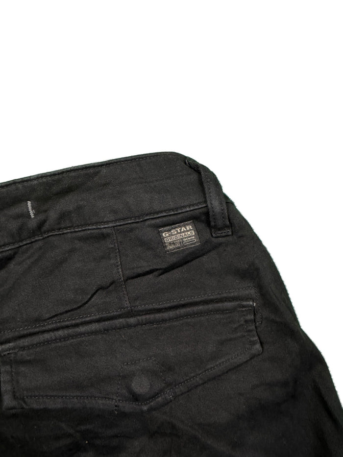 G-Star Raw Cargo Trousers Black Workwear Cotton Elastane