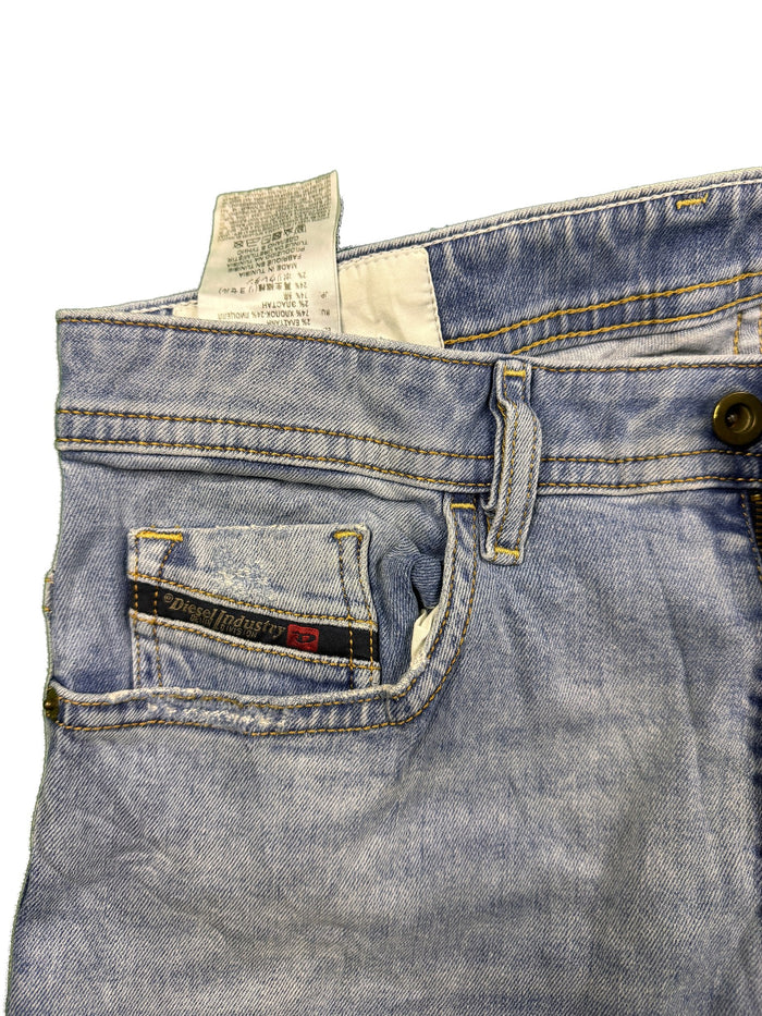Thommer Slim Skinny jeans light blue denim streetwear diesel distressed
