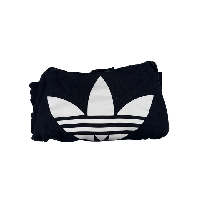 Adidas Vintage Trefoil Hoodie Schwarz Größe S