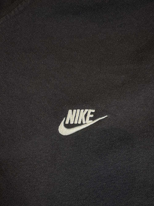 Nike Hoodie Full Zip Black XXL Embroidered Logo Sweatshirt
