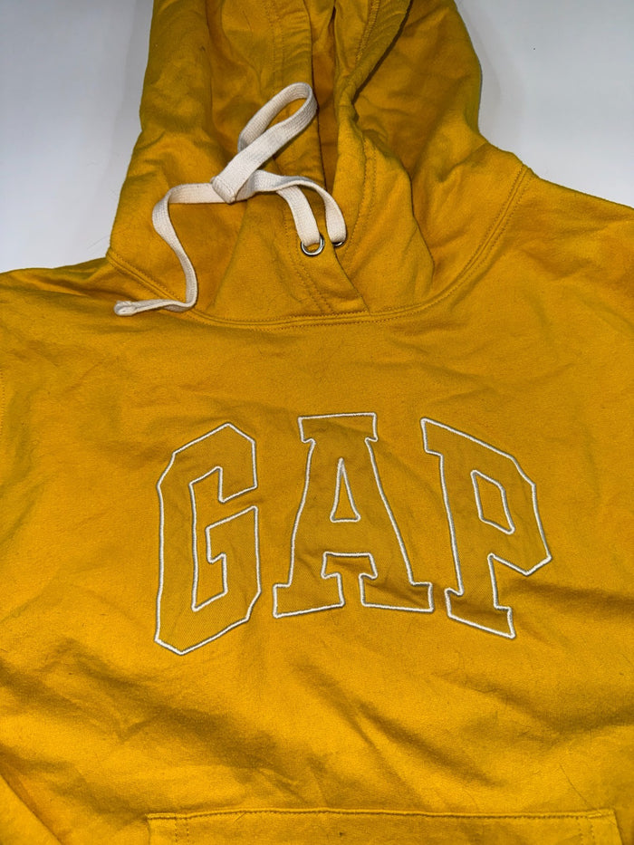 GAP Vintage Logo Hoodie Senfgelb Größe L