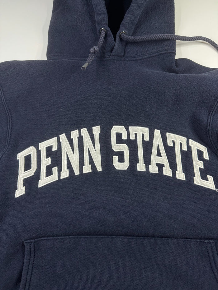 Champion Reverse Weave Vintage Penn State Hoodie Navy Größe S