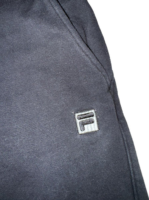 Fila Jogger Sweatpants Black Small Logo Jogging Bottoms Size S