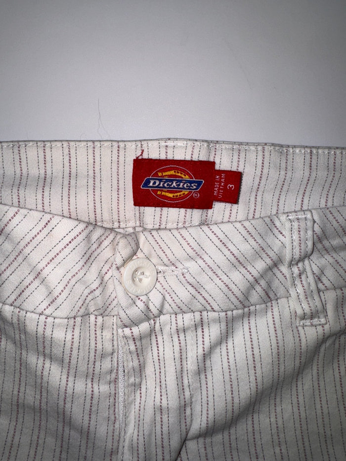 Dickies shorts striped white 3