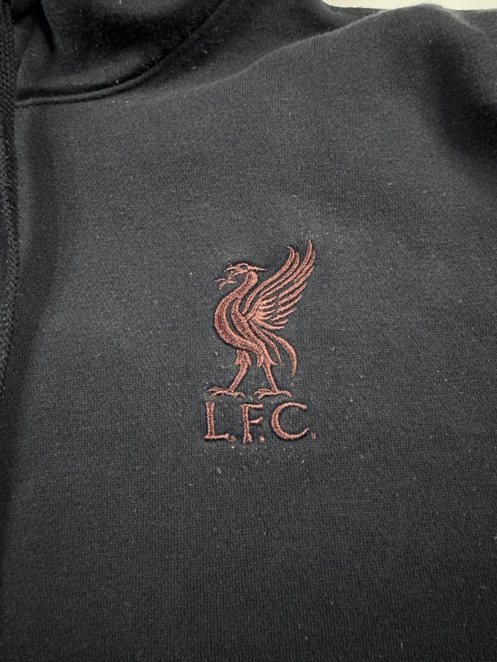Nike Liverpool FC 21/22 Hoodie Schwarz Größe S