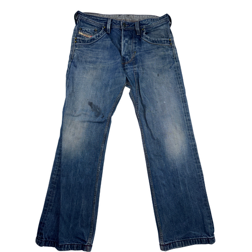Diesel Vintage Y2K Jeans Size 32 Blue Straight Leg