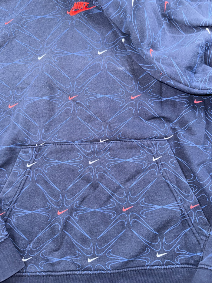 Nike Hoodie Casual Blau L