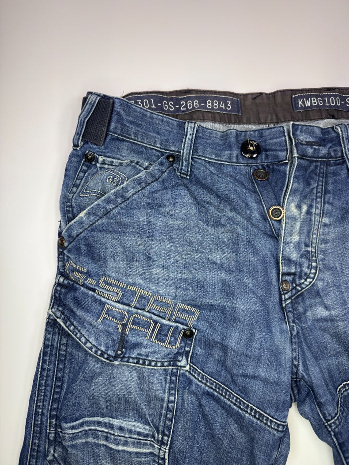 G-Star Raw Cargo Jeans Blau 34