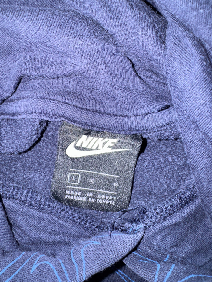 Nike Hoodie Casual Blau L