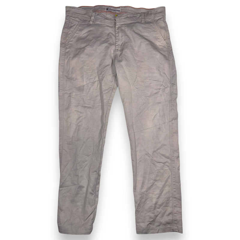 G-Star RAW 3301 Beige Chino Pants Vintage Y2K Casual Size W34