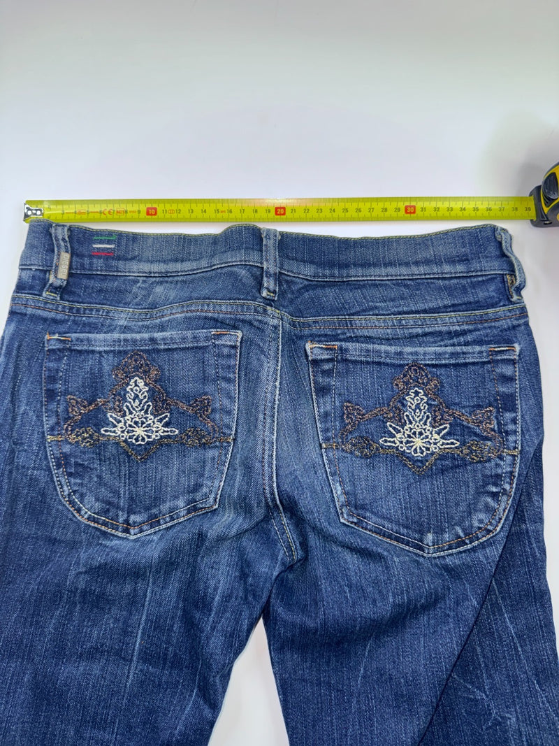 Diesel Liv Vintage Y2K Bootcut Jeans W27 L32 Blue Stretch Denim