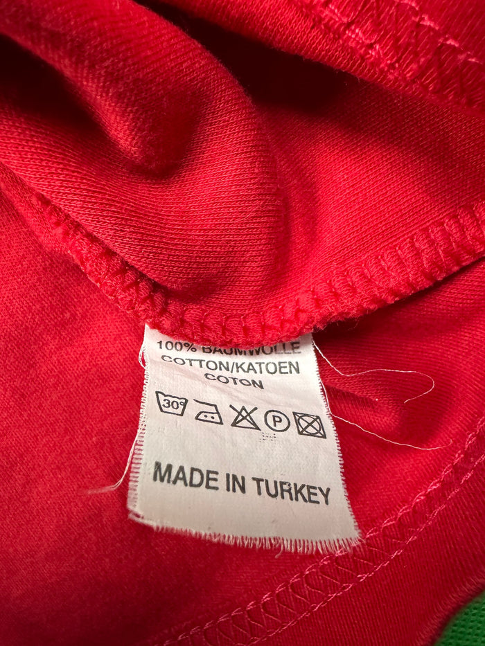 Polo Ralph Lauren Polo Shirt Red Preppy 100% Cotton Vintage Retro Y2k