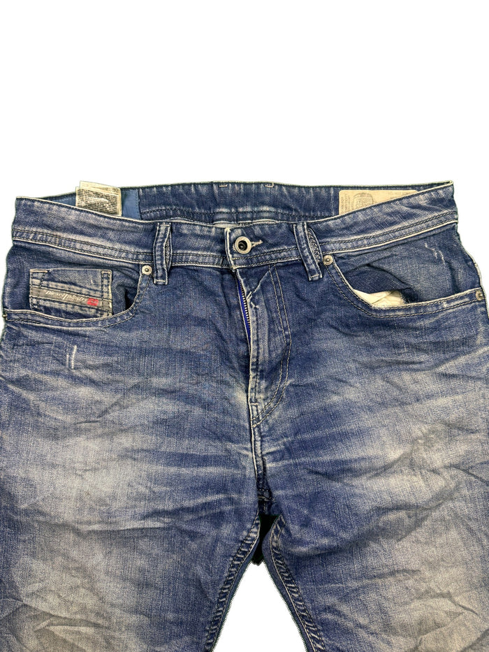 Diesel Thommer Jeans Blue Streetwear Cotton Elastane Slim Skinny