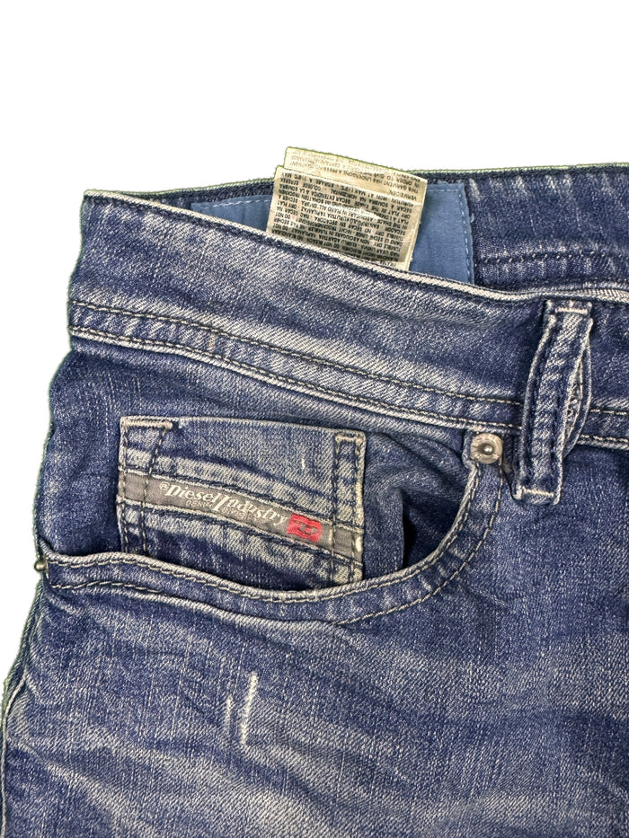 Diesel Thommer Jeans Blue Streetwear Cotton Elastane Slim Skinny