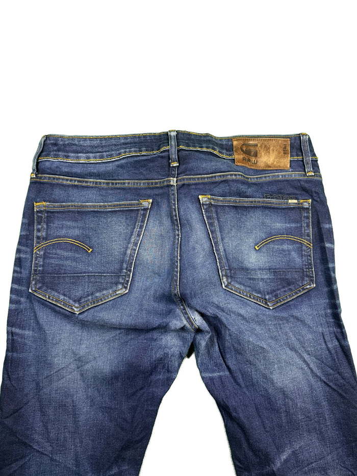 G-Star Raw 3301 Slim men's navy jeans streetwear