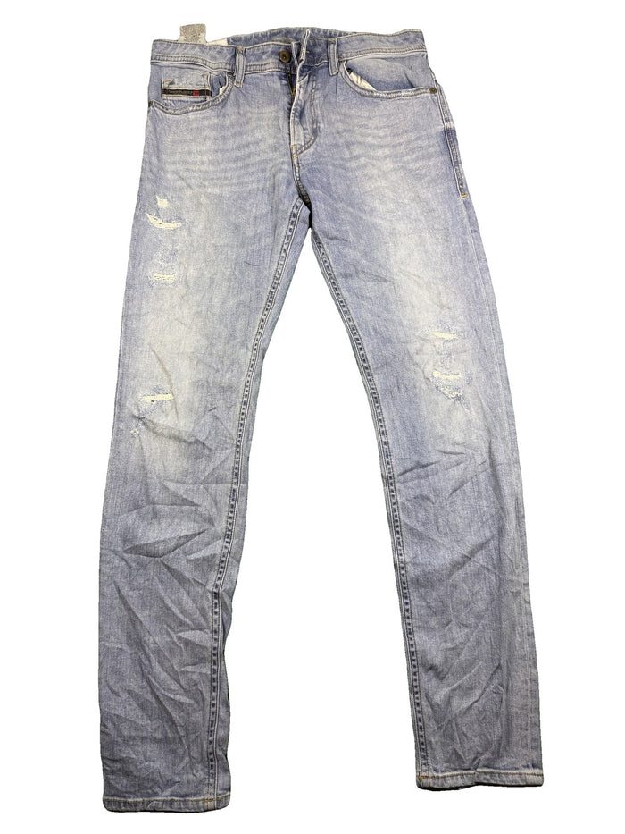 Thommer Slim Skinny jeans light blue denim streetwear diesel distressed