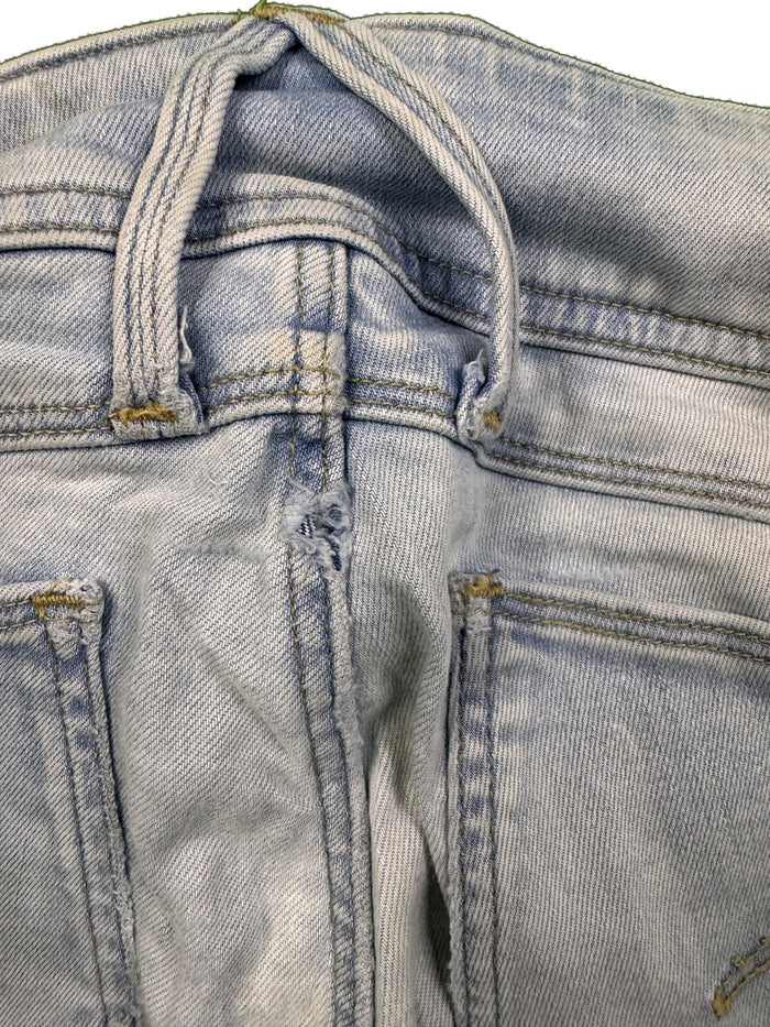 RAW Jeans Light Blue Streetwear Cotton Lyocell Elastomultiester Elastane Skinny