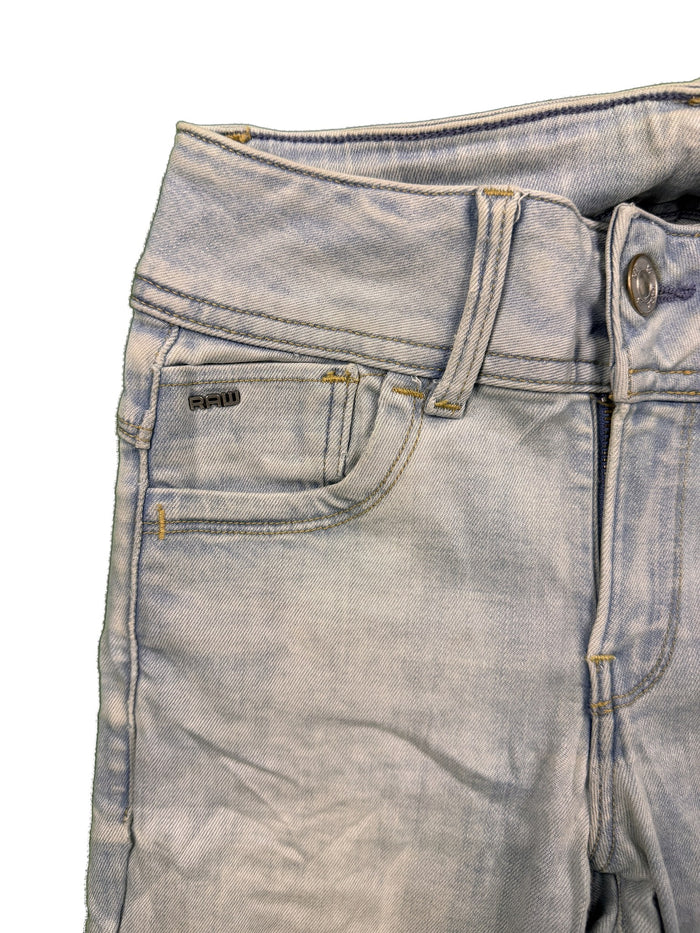 RAW Jeans Light Blue Streetwear Cotton Lyocell Elastomultiester Elastane Skinny