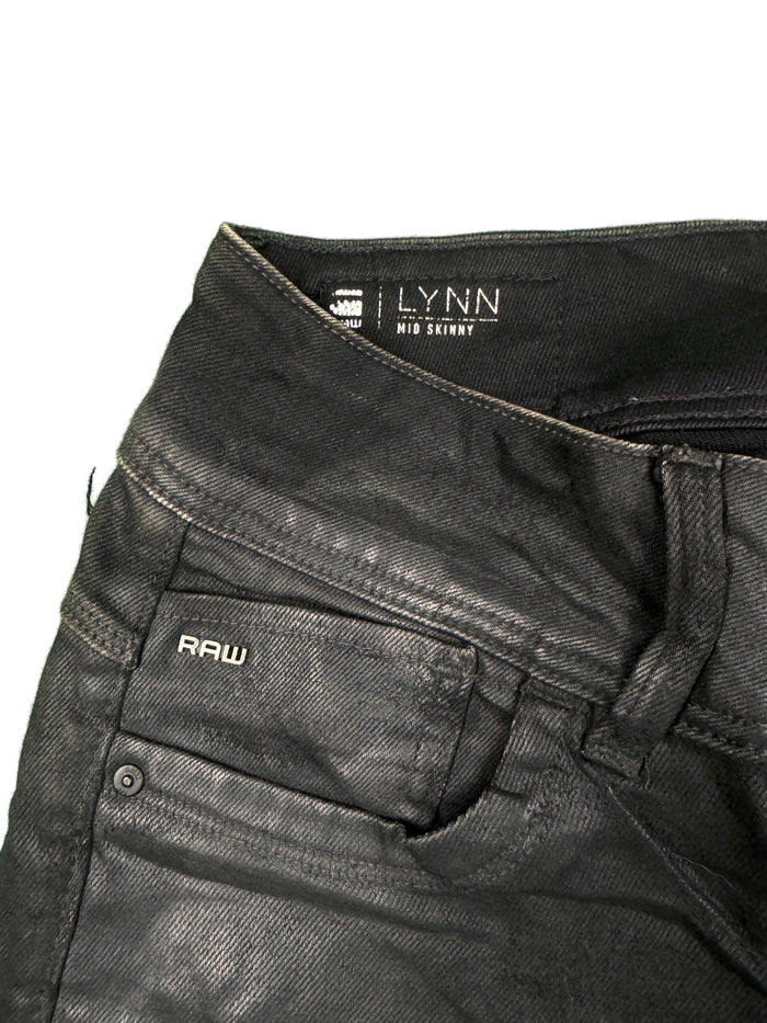 G-Star Raw Lynn Mid Skinny jeans black women streetwear