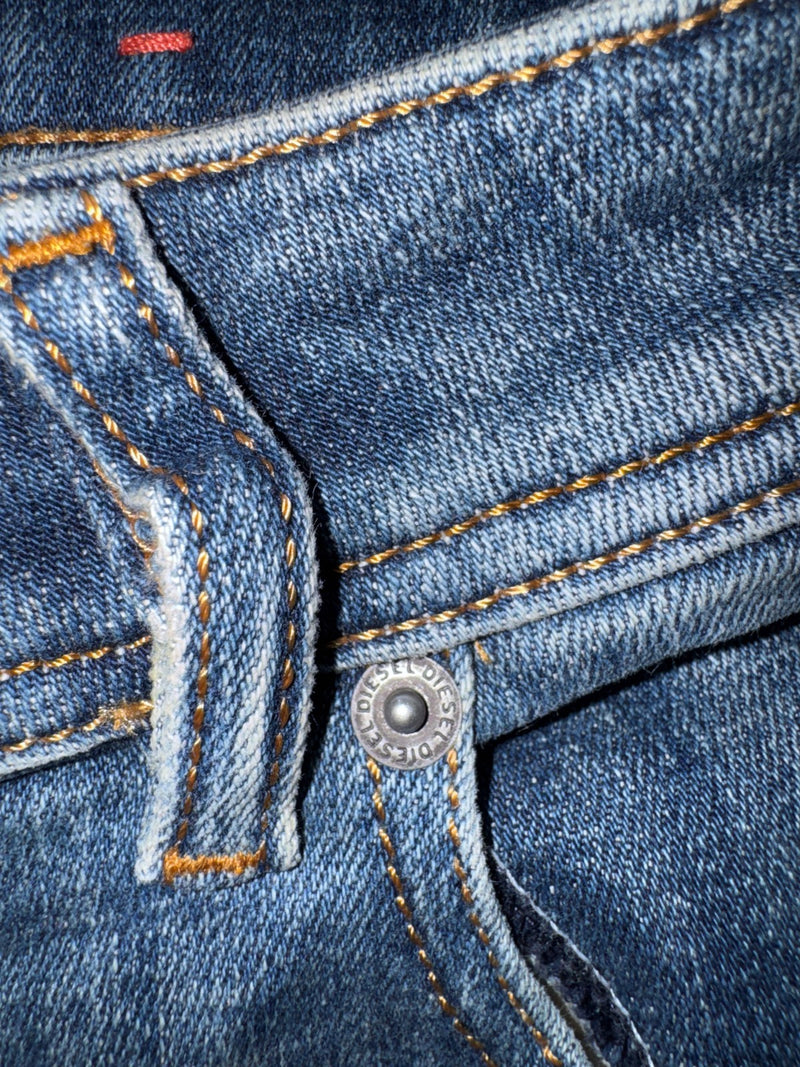 Diesel Industry Vintage Y2K Zatiny Bootcut Jeans W34 L30 Blue