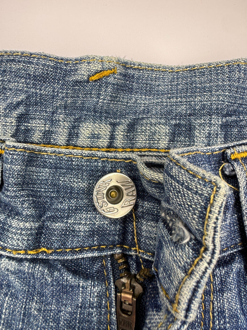 G-Star Raw S.C.A Crotch Jeans W31 L32 Vintage Y2K Blue Denim