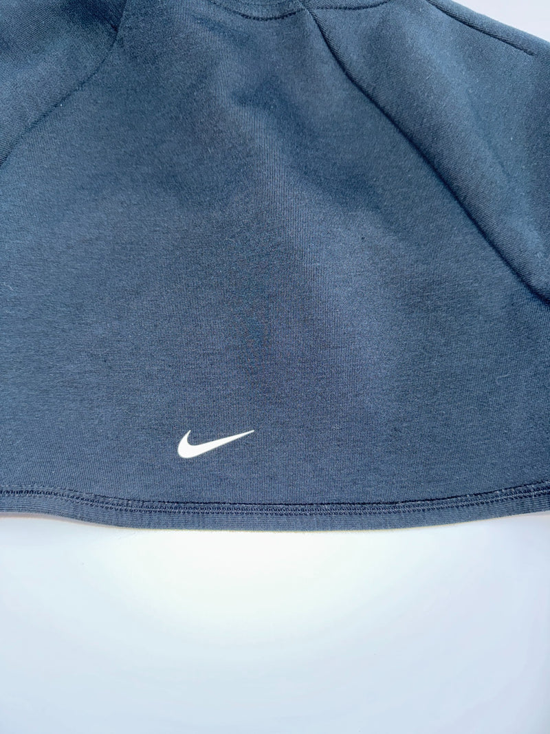 Nike Dri-FIT Cropped Hoodie Black XS Women's Athletic Crop Top
