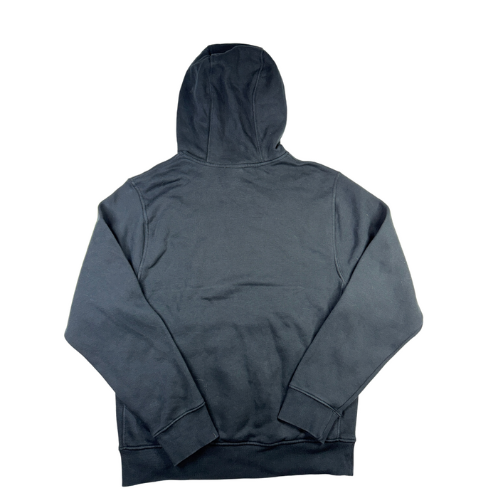 Nike Vintage Hoodie Schwarz Roter Swoosh Größe XS