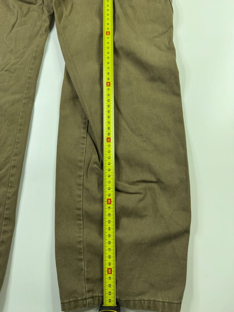Wrangler Cargo Pants Relaxed Fit Vintage Y2K Brown Khaki W32 L30