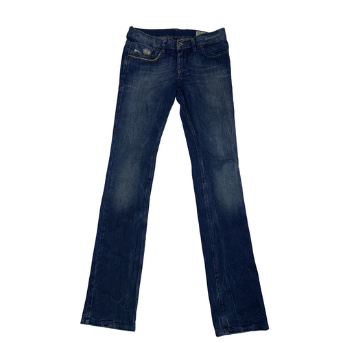Diesel Liv Vintage Y2K Bootcut Jeans W27 L32 Blue Stretch Denim