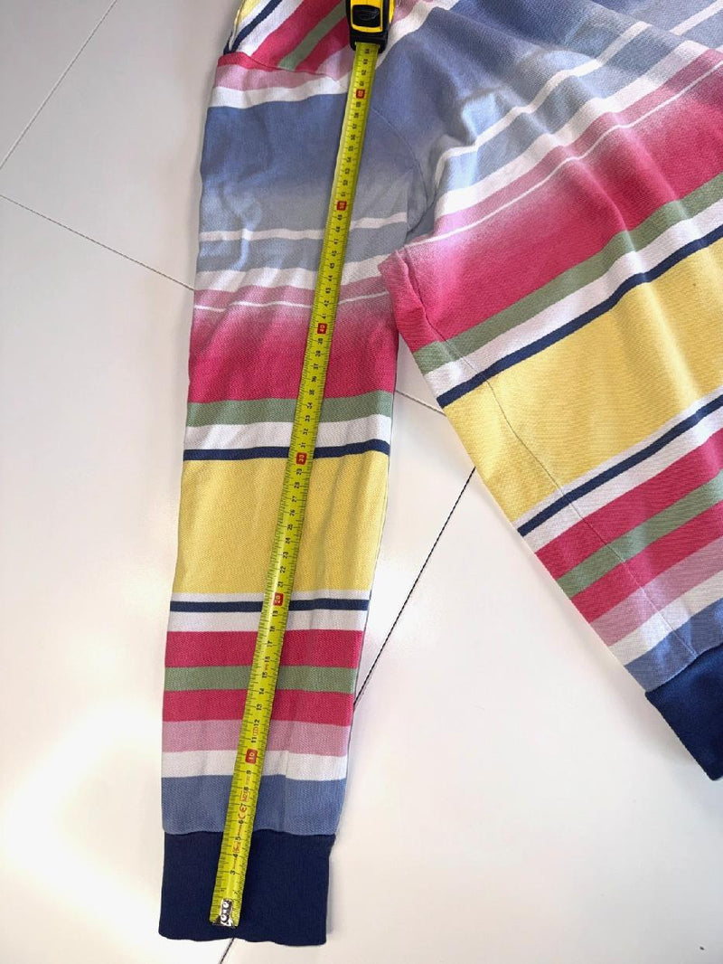 Polo Ralph Lauren Striped Sweatshirt Y2K Multicolor Size L
