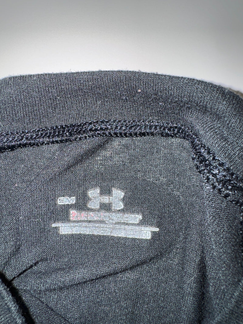 Under Armour HeatGear Compression Long Sleeve Black Shirt Size S