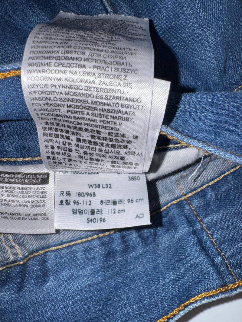Levi's 506 Vintage Y2K Straight Leg Jeans W38 L32 Blue