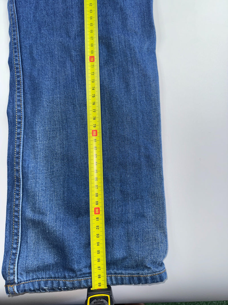 Levi's 506 Vintage Y2K Straight Leg Jeans W38 L32 Blue