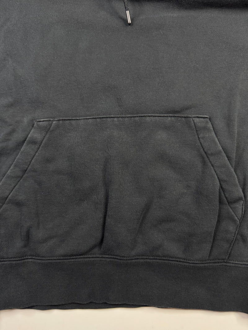 Nike Vintage Y2K Hoodie Black Small Swoosh Pullover Hoodie M