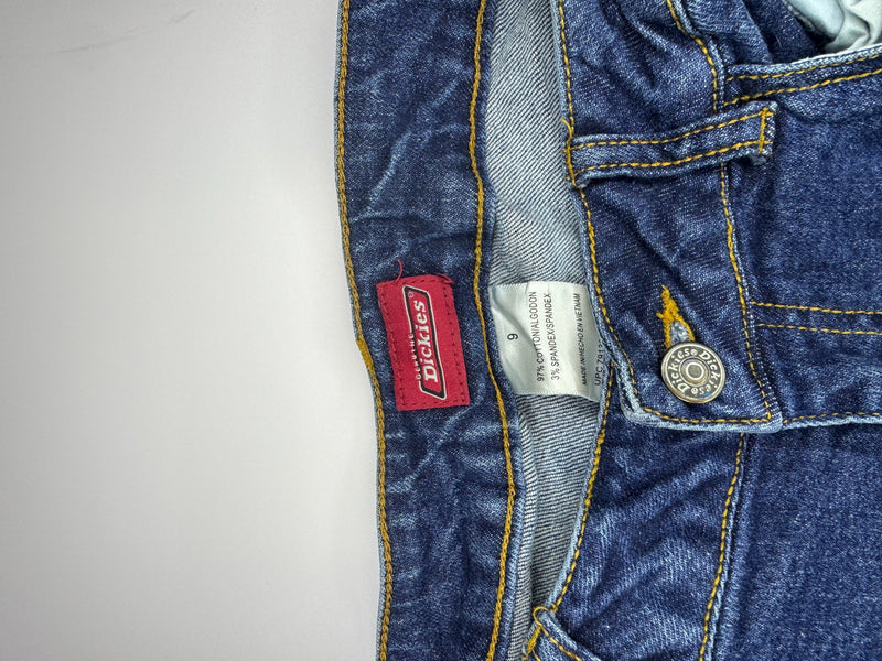 Dickies Vintage Y2K Flared Jeans Blue Denim Size 9