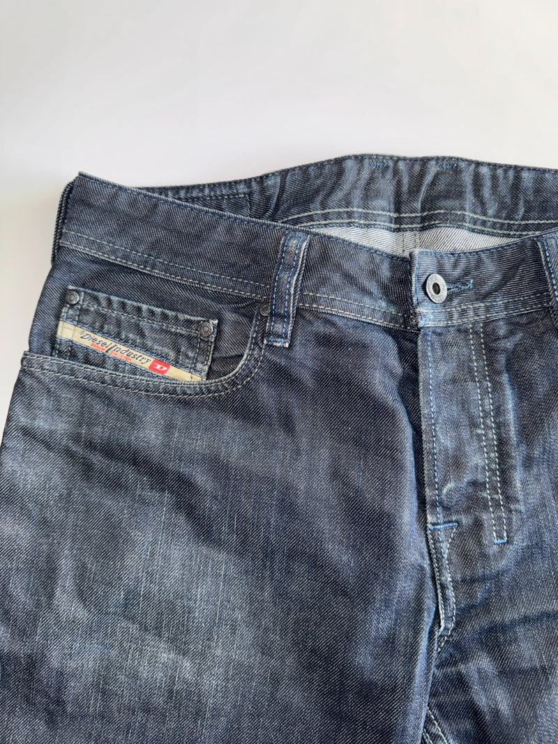 Diesel Zatiny Regular Bootcut Jeans Dark Blue W30 L30