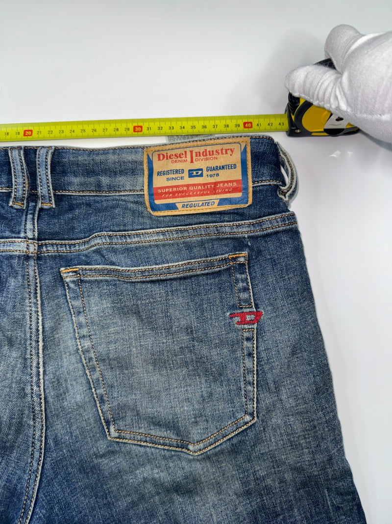 Diesel Industry Vintage Y2K Zatiny Bootcut Jeans W34 L30 Blue