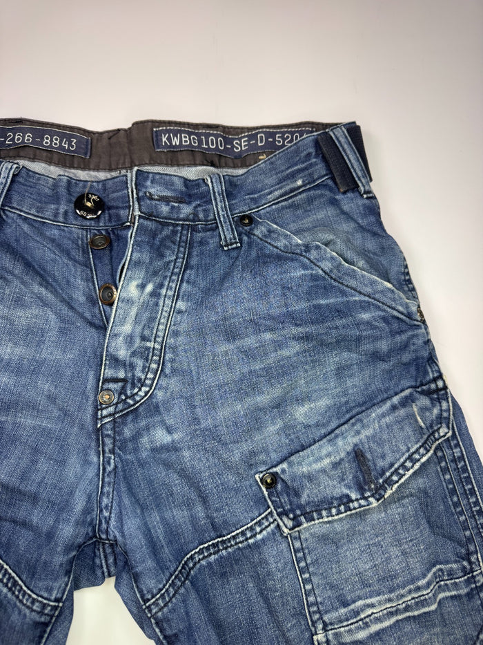 G-Star Raw Cargo Jeans Blau 34