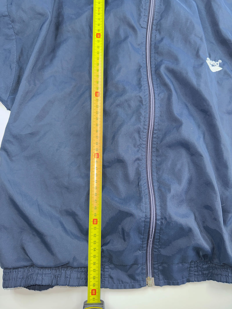 Arena Vintage Track Jacket Windbreaker Blue White Red Size 152