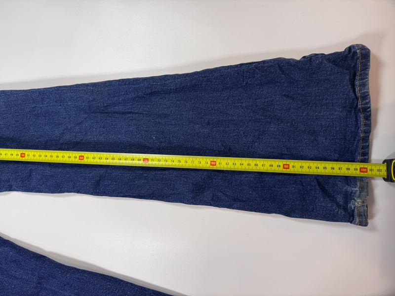 Dickies Vintage Y2K Flared Jeans Blue Denim Size 9