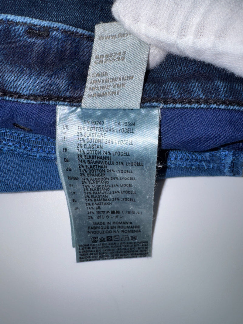 Diesel Belthy Stretch Jeans Slim Straight Blue W26 L32