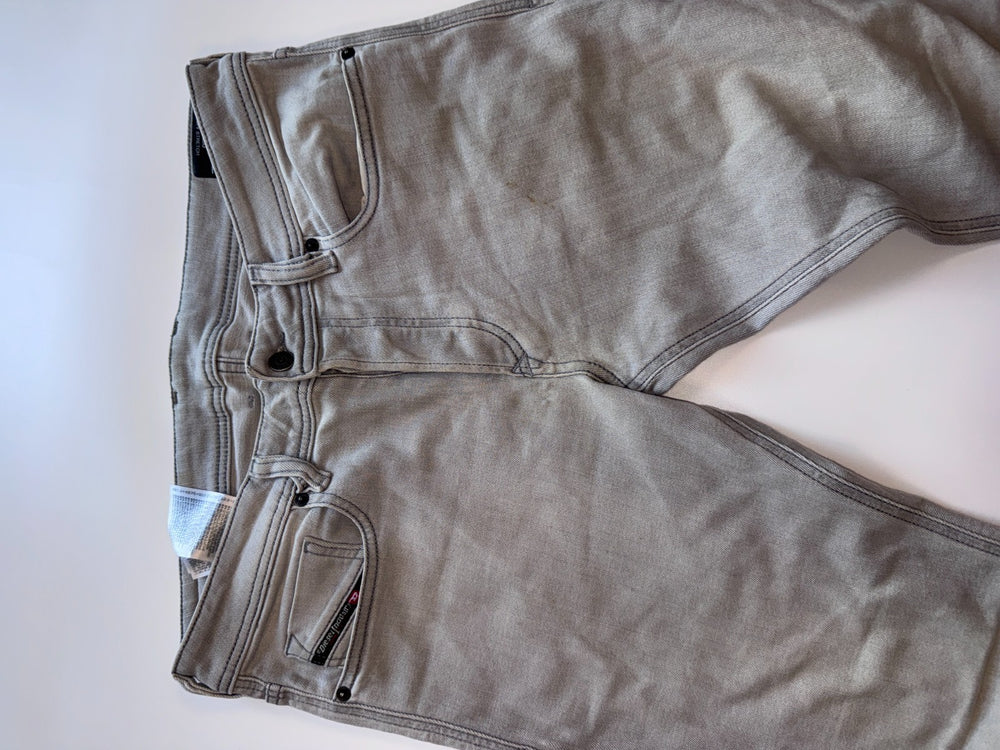 Diesel Sleenker Skinny Jeans Y2K Grey Size W32 L30 — 9