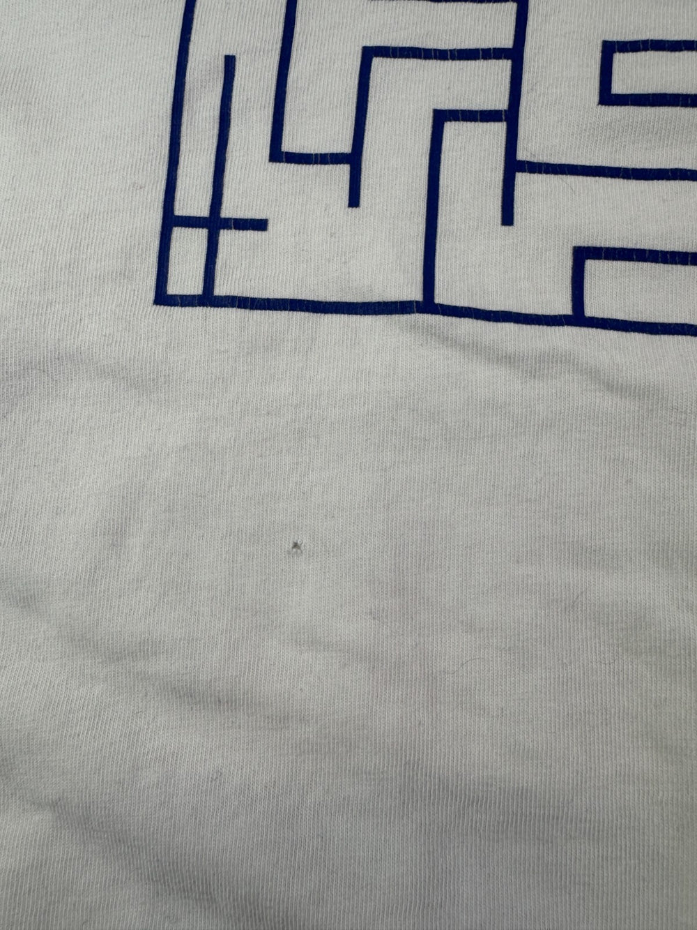 Karl Lagerfeld Paris T-Shirt Graphic Logo White Size L — 3