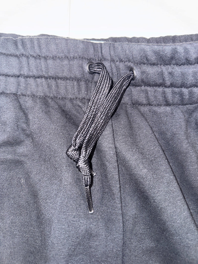 Adidas Joggers Sweatpants Black Big Logo Tapered Tracksuit Bottoms Size S