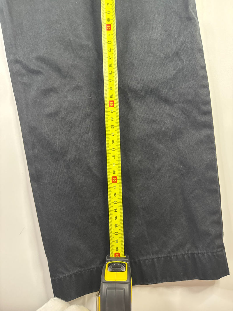 Tommy Hilfiger Pants Vintage Y2K Black Relaxed Straight Fit W38 L30