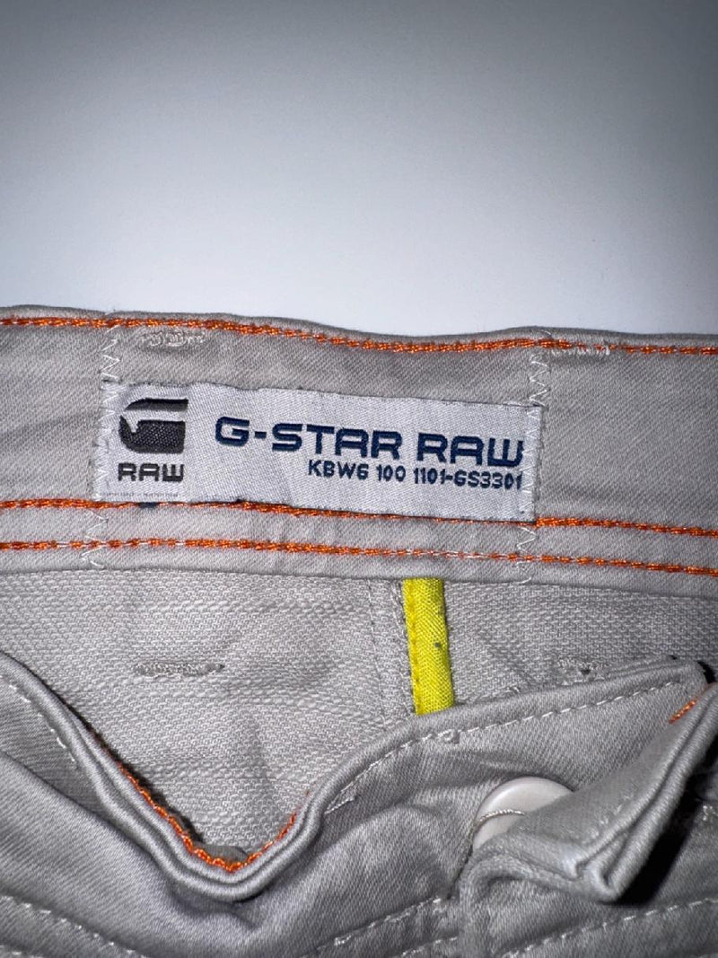 G-Star RAW 3301 Beige Chino Pants Vintage Y2K Casual Size W34